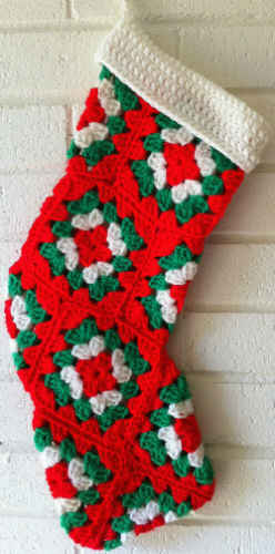 Christmas Stocking Crochet Pattern - Free Crochet Pattern