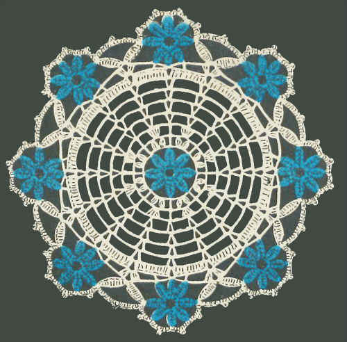 Doily Doilies - Filet Crochet Doilies Patterns
