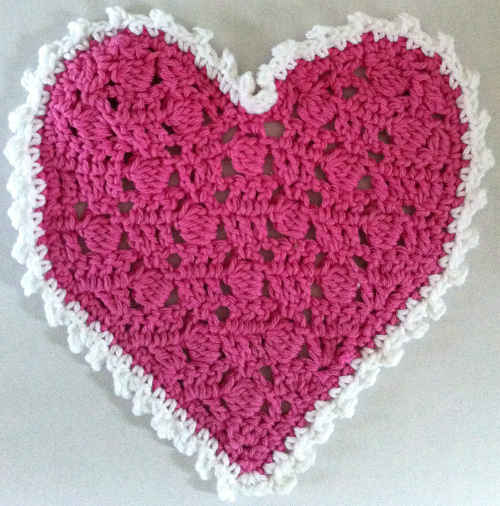 Crochet Heart Pattern New Calendar Template Site