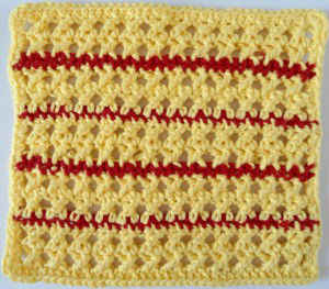 #260 Knots and Crosses Dishcloth – Maggie Weldon Maggies Crochet