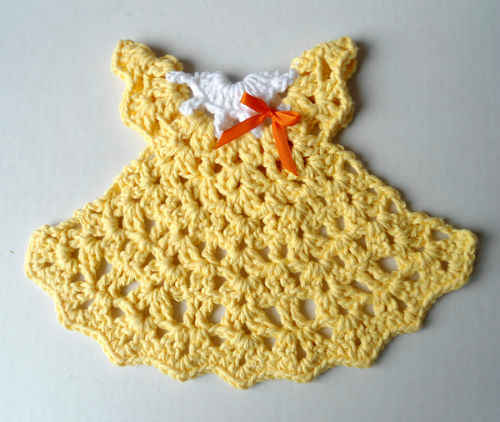 #322 Sunshine Dress Dishcloth ? Maggie Weldon Maggies Crochet