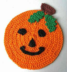 #326 Pumpkin Dishcloth – Maggie Weldon Maggies Crochet