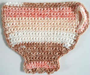 #335 Tea Cup Dishcloth – Maggie Weldon Maggies Crochet