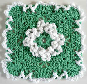 #341 Spider Lily Dishcloth – Maggie Weldon Maggies Crochet