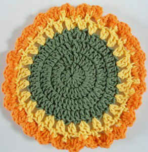 #344 Solar Eclipse Dishcloth – Maggie Weldon Maggies Crochet