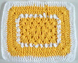 #347 Granny’s Path Dishcloth – Maggie Weldon Maggies Crochet