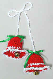 Free Crochet Pattern Chenille Bells #66