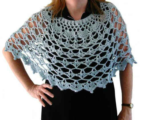 CROCHET FREE NEW PATTERN PONCHO - Crochet Club