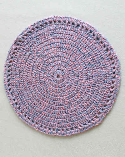 Free Crochet Pattern Barbie Rug #49