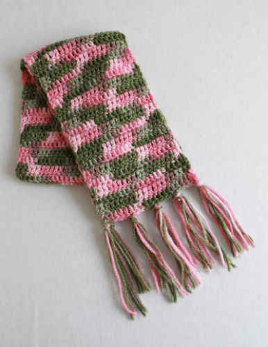Free Crochet Pattern Super Easy Scarf #98
