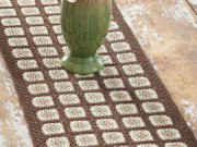 Free Crochet Pattern Autumn Tones Table Runner From RedHeart.com