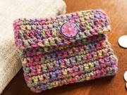 Free Crochet Change Purse Crochet Pattern from RedHeart.com