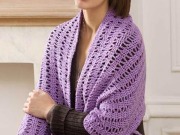 Free Friendship Shawl Crochet Pattern from RedHeart.com