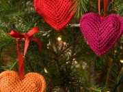 Free Tree Hearts Crochet Pattern from RedHeart.com
