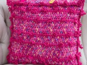 Free Posh Pillow Crochet Pattern from RedHeart.com