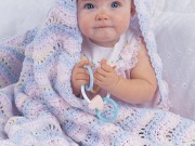 Free Gentle Ripple Crochet Pattern from RedHeart.com