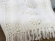 Free Crochet Hexagon Panel Afghan Pattern from RedHeart.com