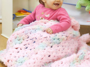 Free Sweet Dreams Crochet Blanket Pattern from RedHeart.com