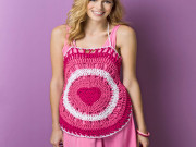 Free Heartfelt Halter Crochet Pattern from RedHeart.com