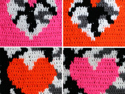 Free I Love Yarn Heart Crochet Pattern from RedHeart.com