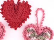 Free Sweet Heart Sachet Crochet Pattern from RedHeart.com